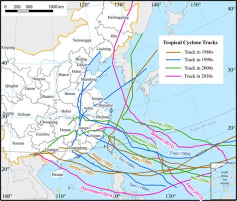 what are tropical cyclones called in china